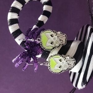 Beetlejuice Earrings